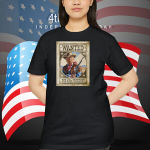 Donald Trump Cowboy Wanted Poster 47th President Shirt