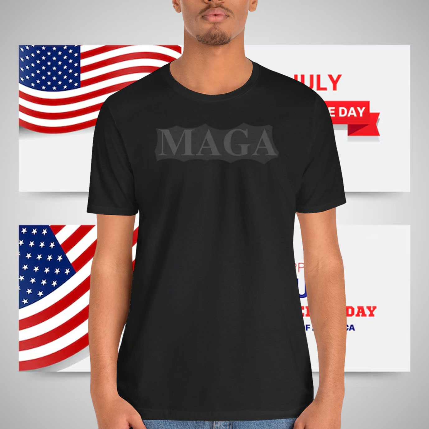 Donald Trump MAGA Black Unisex Shirt
