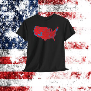 Donald Trump Map 2024 Election Shirt