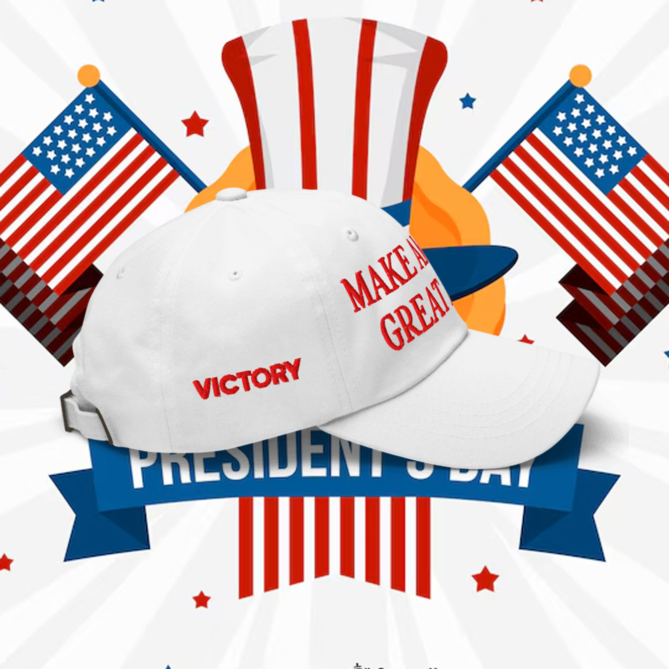 Donald Trump Victory MAGA Hat