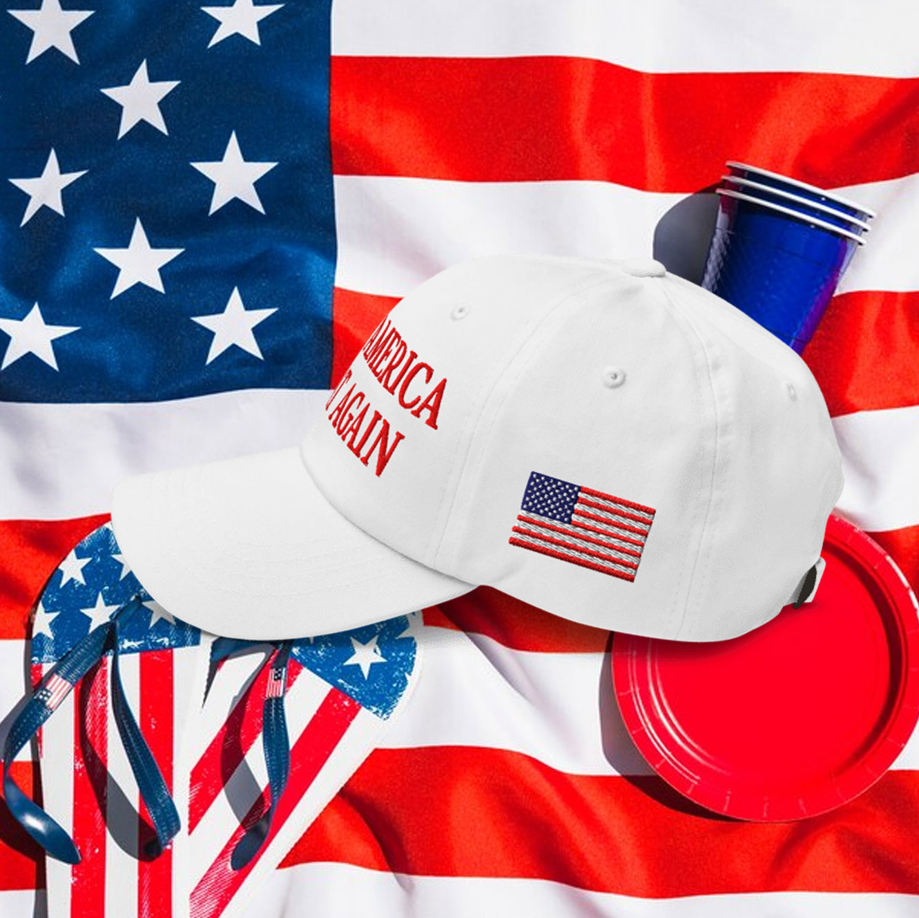 Donald Trump Victory Make America Great Again Hat