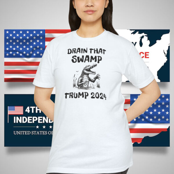 Drain That Swamp Trump 2024 Shirt