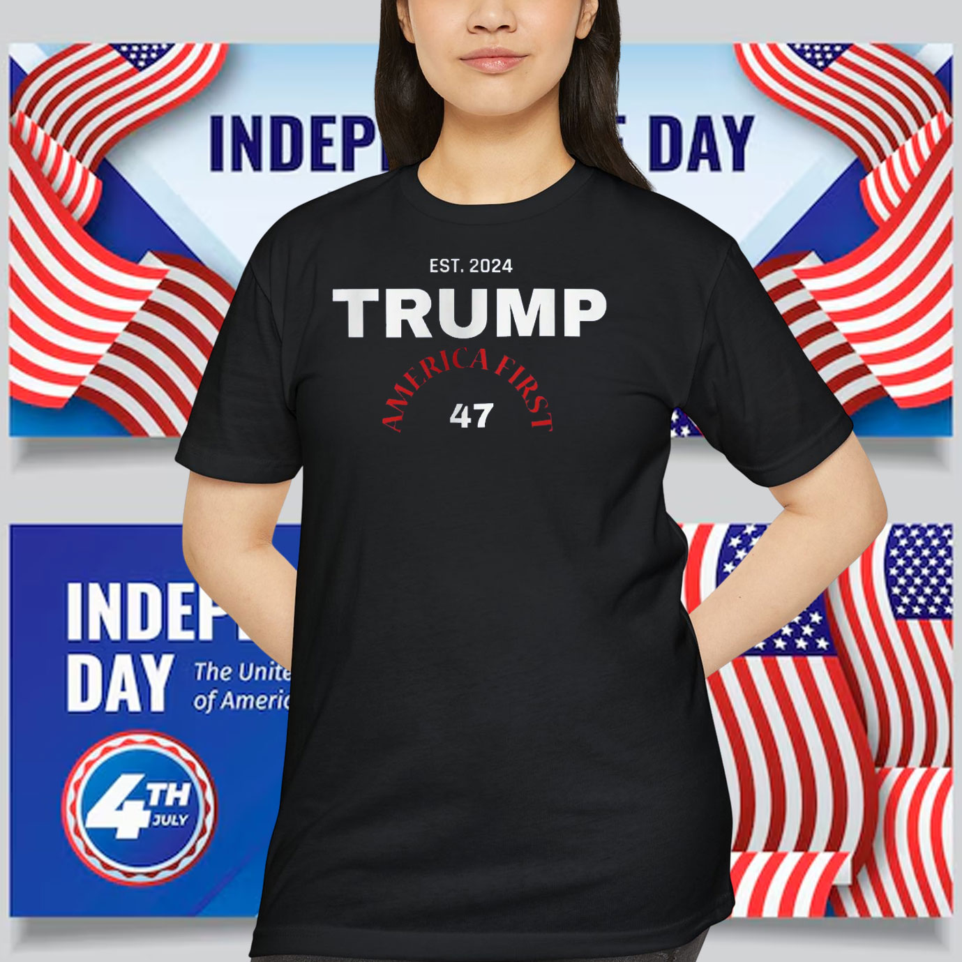 EST. 2024 Trump 47 America First Shirt