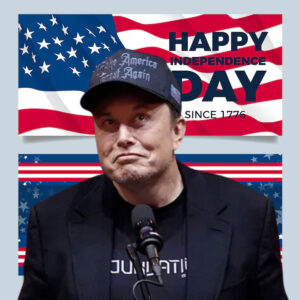 Elon Musk Dark Gothic MAGA Cap