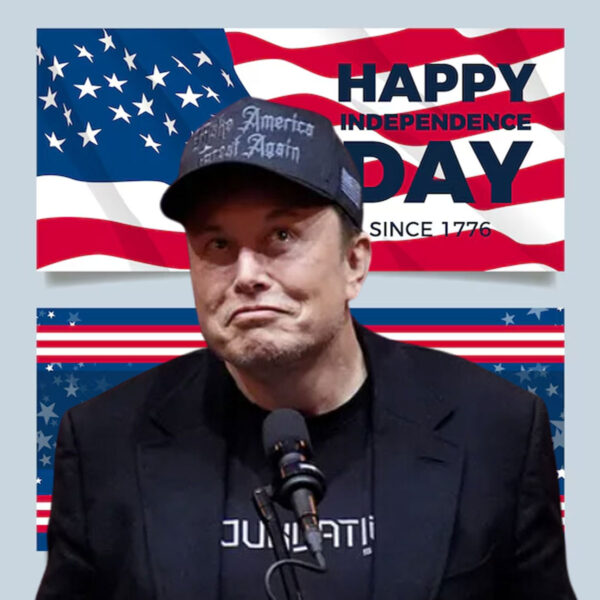 Elon Musk Dark Gothic MAGA Cap