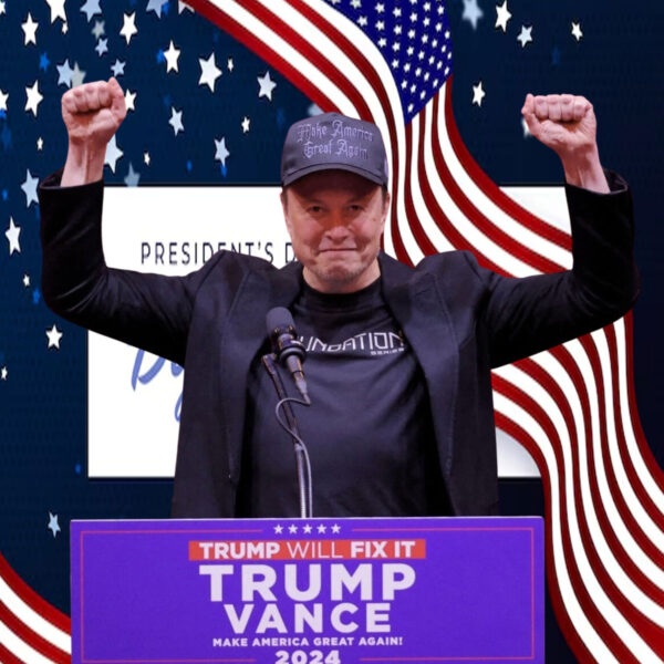 Elon Musk Dark Gothic MAGA Trump 2024 Black Hat