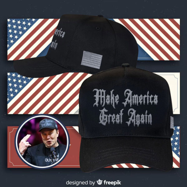 Elon Musk New Gothic Cap