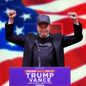 Elon Musk Unveils Dark Gothic MAGA Cap