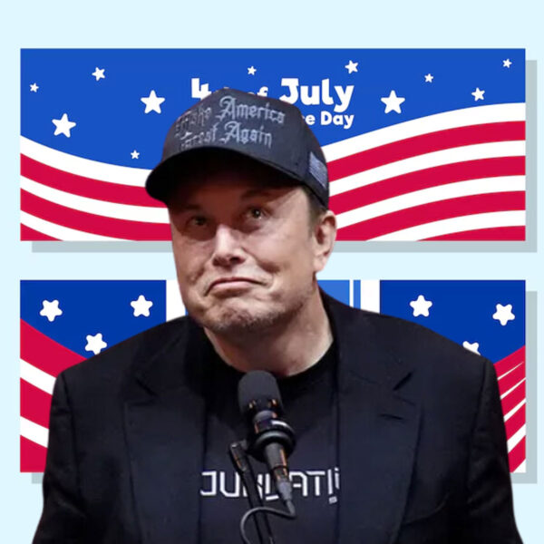 Elon Musk Unveils Dark Gothic MAGA Look At Trump's Hat