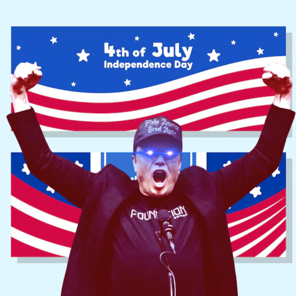 Elon Musk Unveils Dark Gothic MAGA Look At Trump's Hat