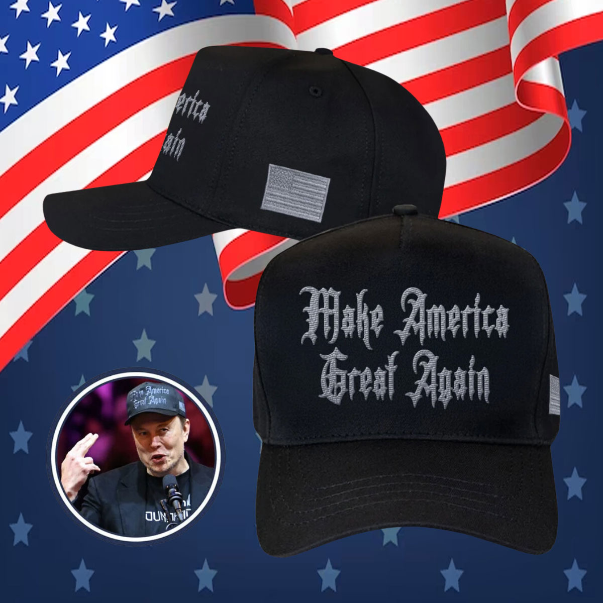 Elon Musk's Rally Hat
