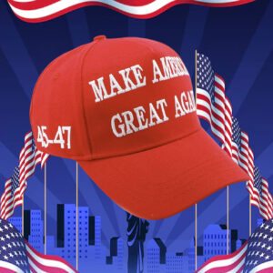Embroidered Dark MAGA Gothic Trump Hat