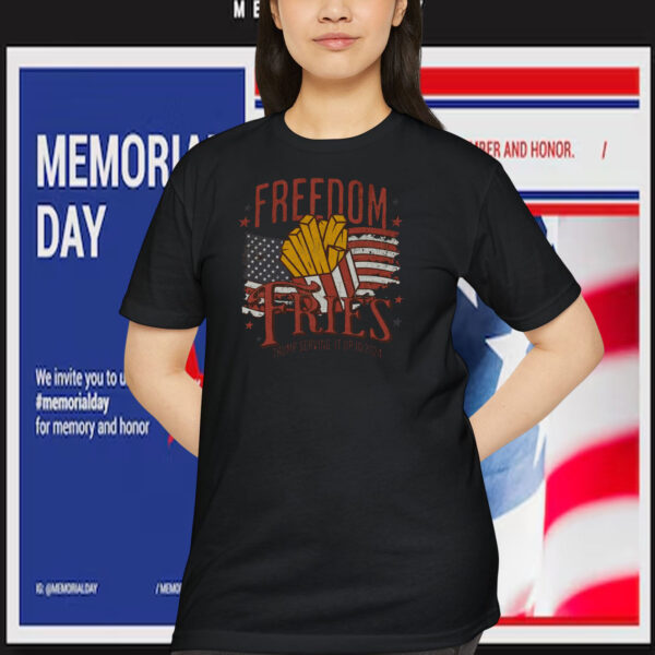 Freedom Fries Trump Serving It Up In 2024 Shirt
