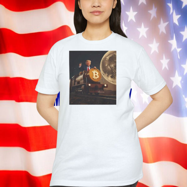 Funny Donald Trump Bitcoin Train Shirt