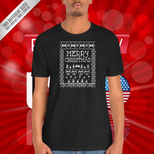 Funny Offensive Trump Daddy Merry Christmas Shirt