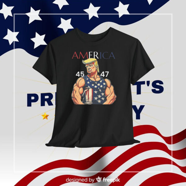 Funny Trump 45 47 Shirt