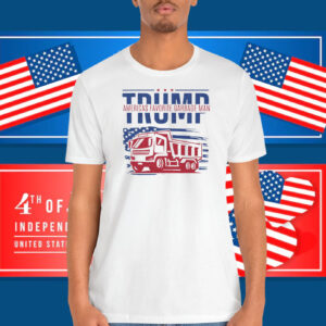 Funny Trump America Favorite Garbage Man Shirt