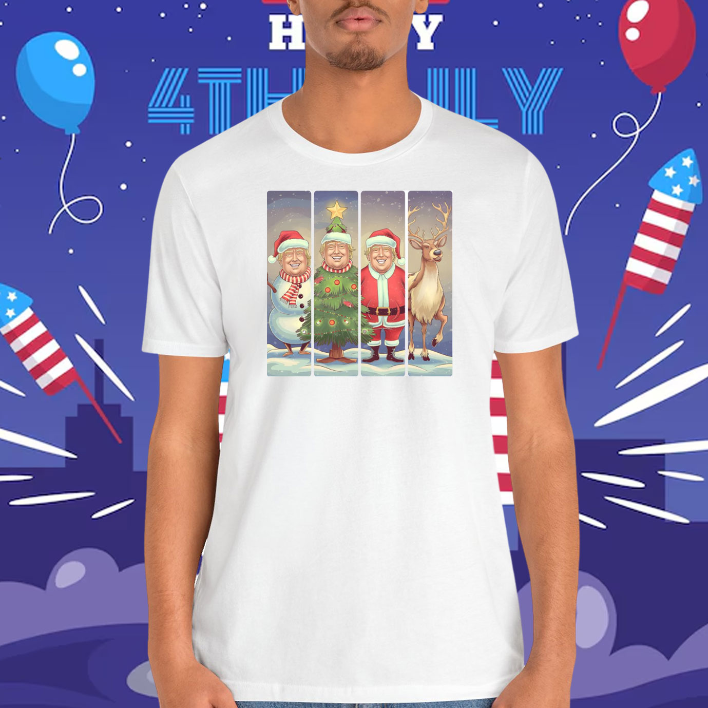 Funny Trump Christmas T-Shirt