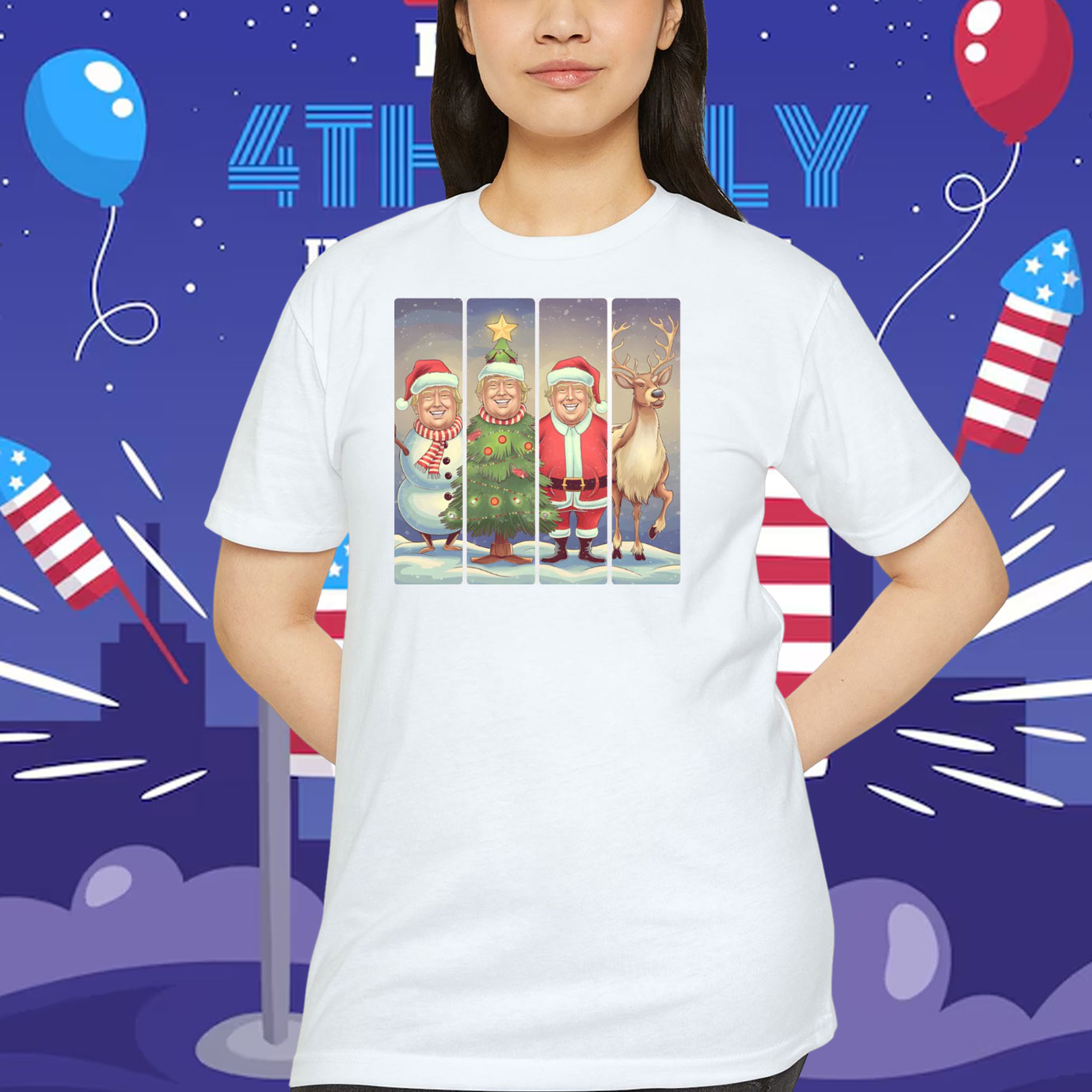 Funny Trump Christmas T-Shirt