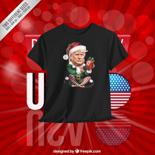Funny Trump Elf Make Christmas Great Again Shirt