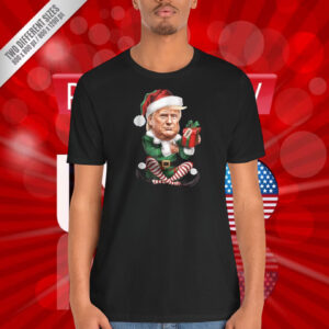 Funny Trump Elf Make Christmas Great Again Shirt