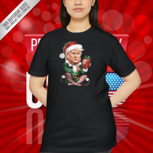Funny Trump Elf Make Christmas Great Again Shirt