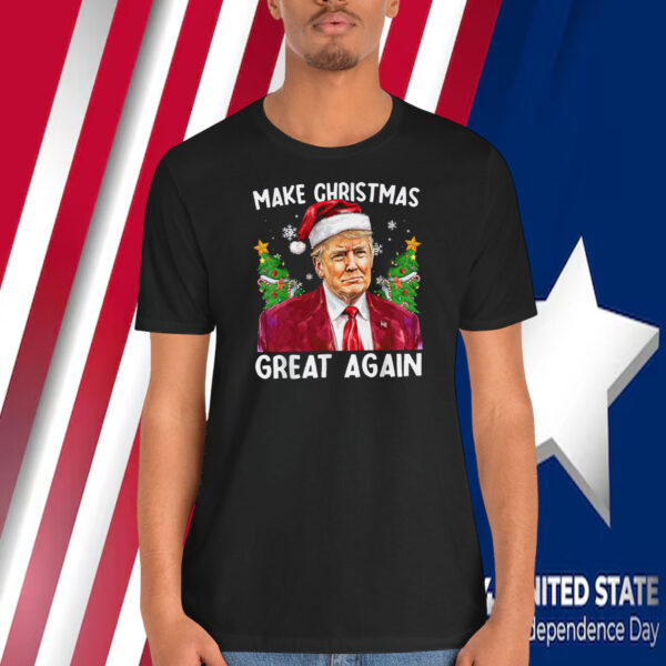 Funny Trump Make Christmas Great Again Shirt