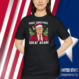 Funny Trump Make Christmas Great Again Shirt
