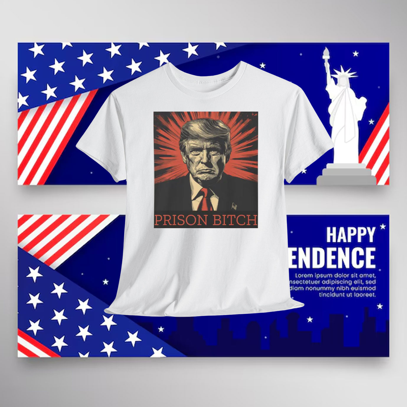 Funny Trump Prison Bitch Shirt