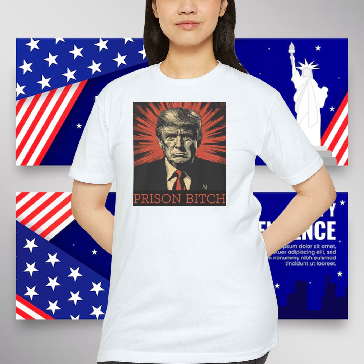 Funny Trump Prison Bitch Shirt