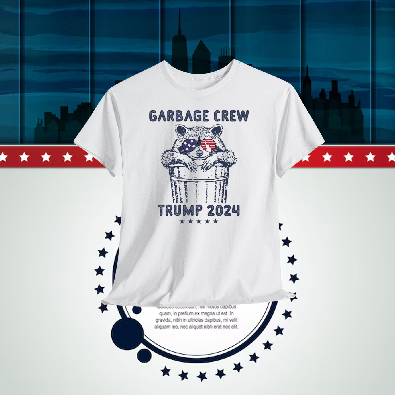 Garbage Crew Trump 2024 Shirt
