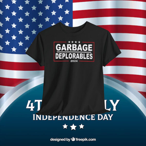 Garbage Deplorables Trump 2024 Shirt