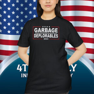 Garbage Deplorables Trump 2024 Shirt
