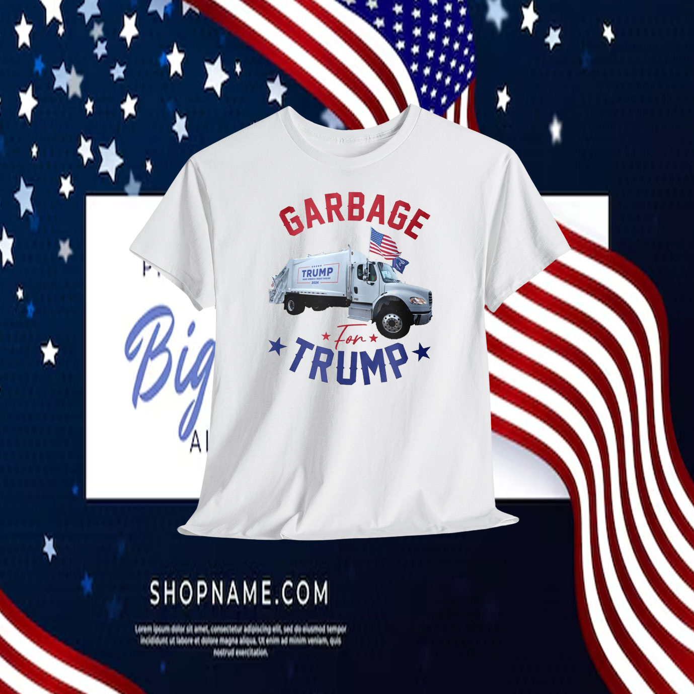 Garbage For Trump 2024 Shirt