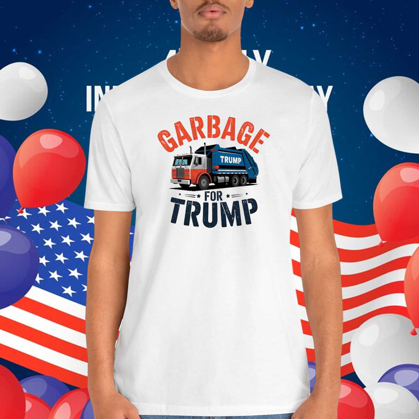 Garbage For Trump 2024 Unisex Shirt