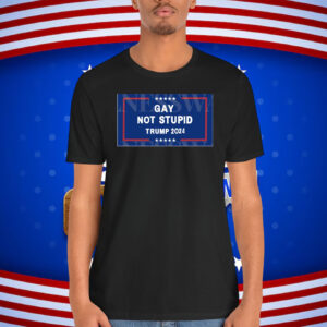 Gay Not Stupid Trump 2024 Shirt