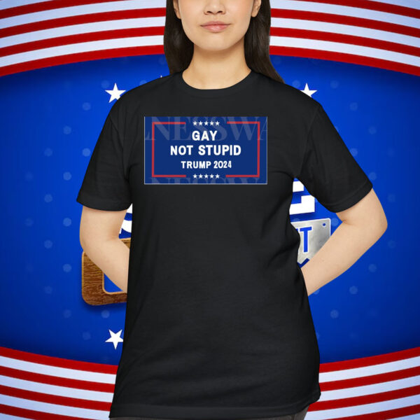 Gay Not Stupid Trump 2024 Shirt