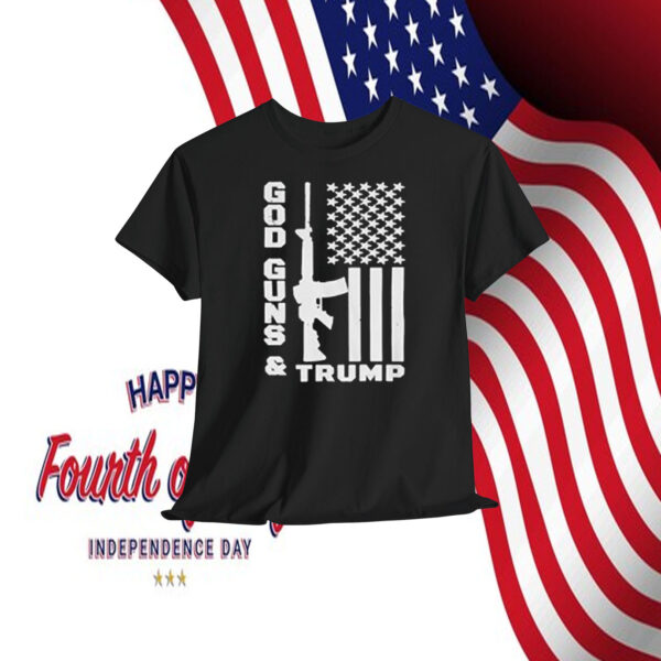 God Guns & Trump America Shirt