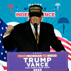 Gold Dark MAGA Hat Flex Fit Black Yellow Trump Cap