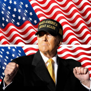 Gold Dark MAGA Make America Great Again Trump 2024 Campaign Hat