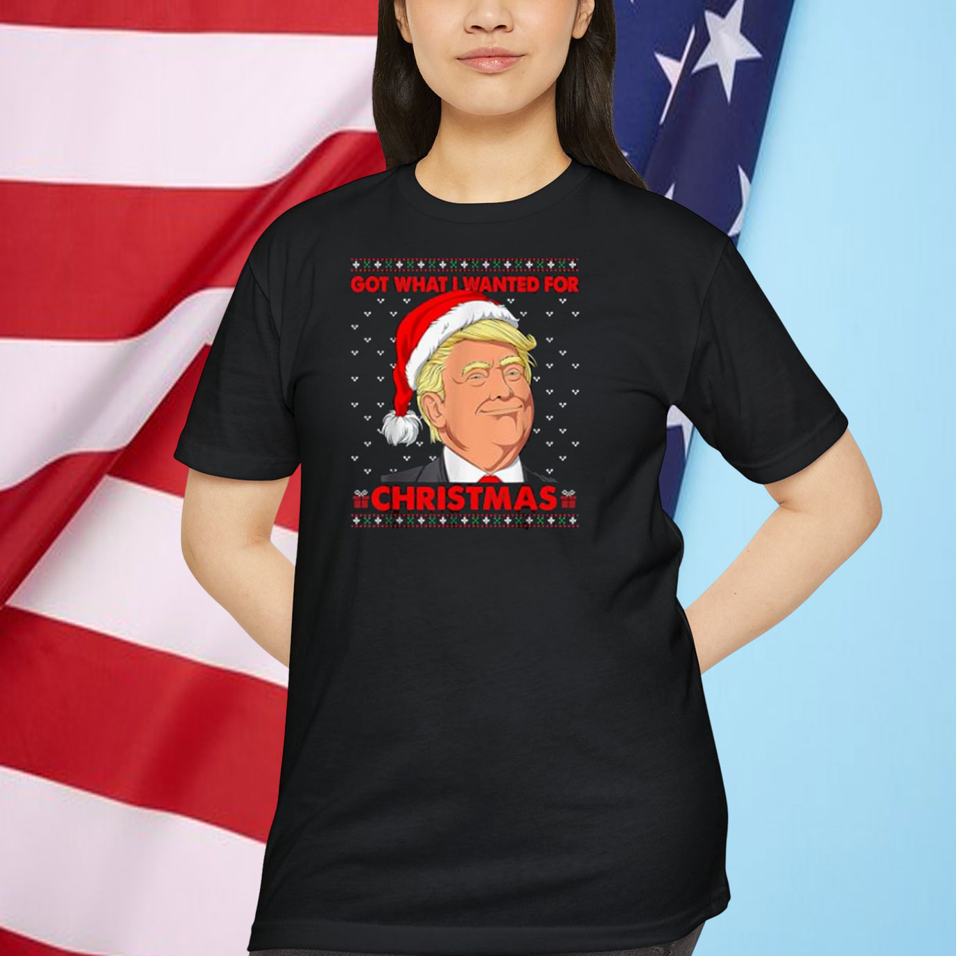 Got What I Wanted For Christmas Trump Shirt
