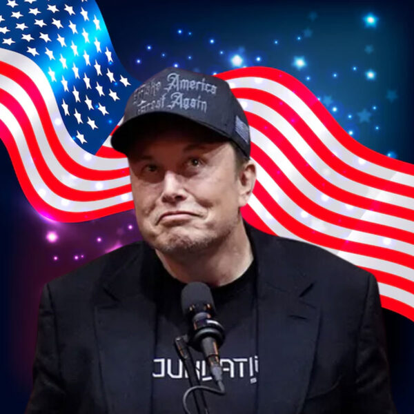 Gothic Dark MAGA Flex Fit Black Trump Cap