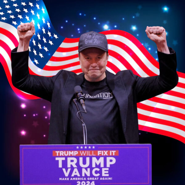 Gothic Dark MAGA Flex Fit Black Trump Cap