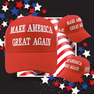 Gothic Dark MAGA Hat Elon Musk Trump Hat