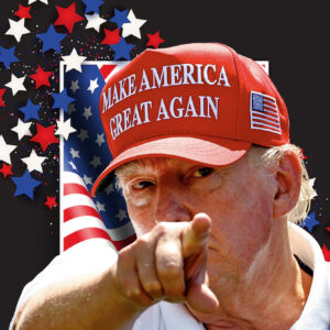Gothic Dark MAGA Hat Elon Musk Trump Hat