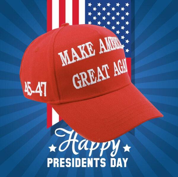 Gothic Dark MAGA Trump Cap