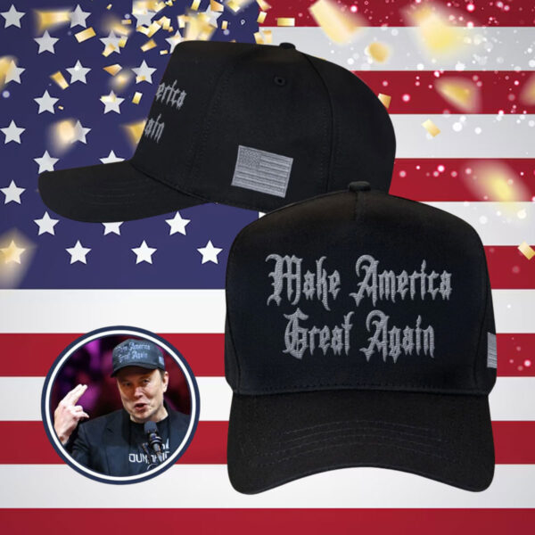 Gothic Dark MAGA Trump Caps