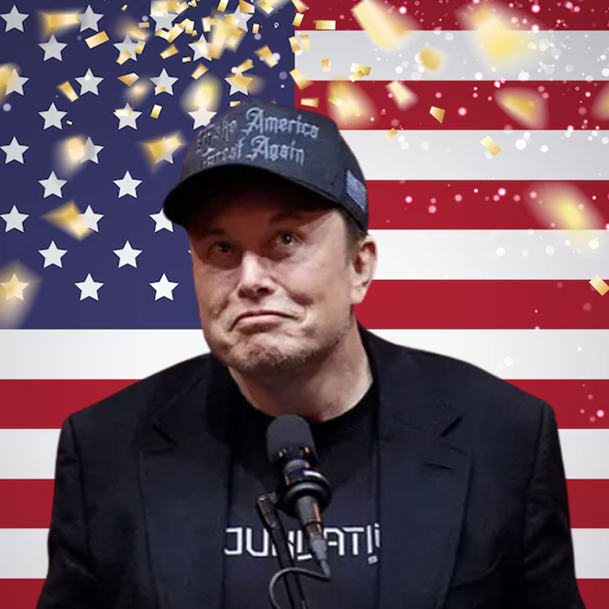 Gothic Dark MAGA Trump Caps