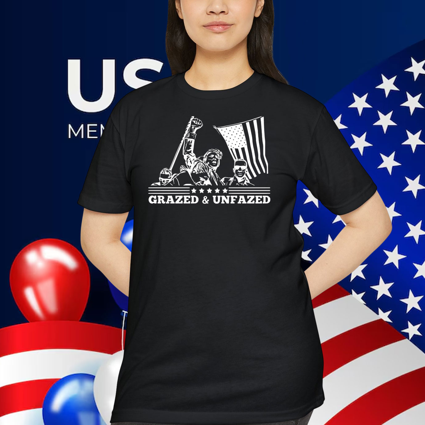 Grazed & Unfazed Trump 2024 Shirt