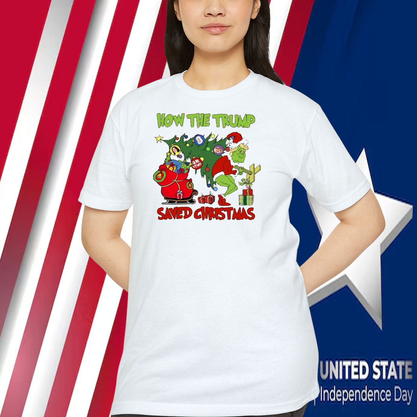 How The Trump Saved Christmas Shirts